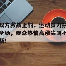 爱游戏-双方激战正酣，运动员力拼全场，观众热情高涨尖叫不断！()